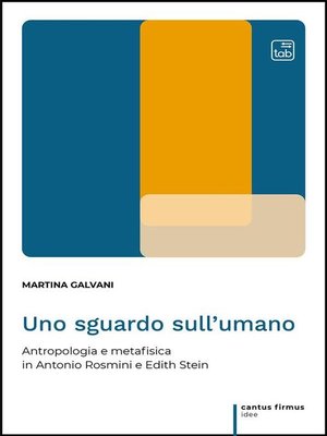 cover image of Uno sguardo sull'umano